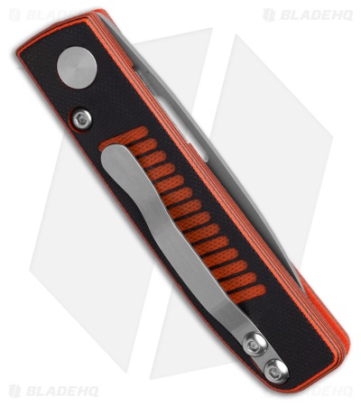 Knives of Alaska Onyx Liner Lock Knife Black/Orange G-10 (2.6" BB)