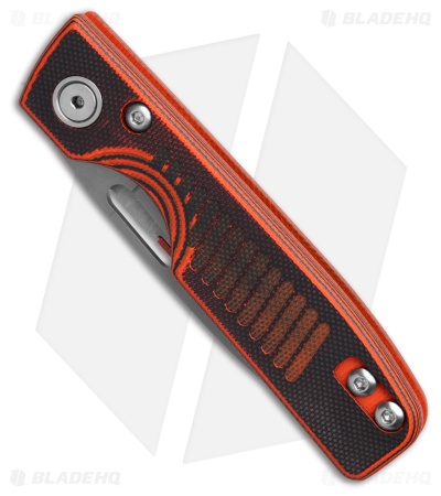 Knives of Alaska Onyx Liner Lock Knife Black/Orange G-10 (2.6" BB)