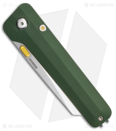 Leatherman Glider Compression Wedge Lock Knife Okra Green Steel (3" SW)