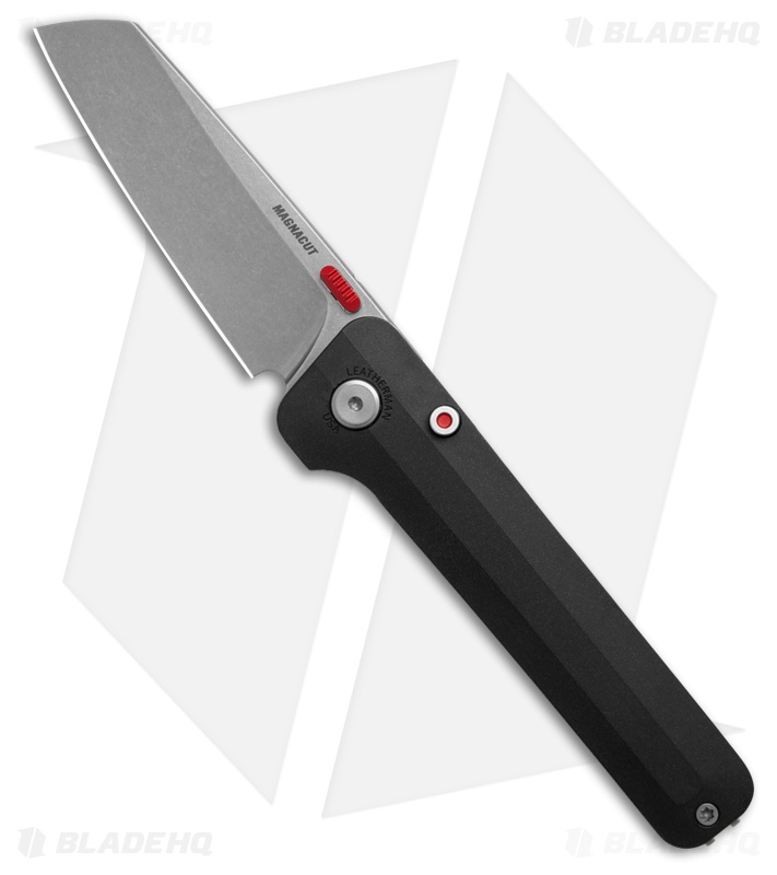 Leatherman Glider Compression Wedge Lock Knife Jet Black Steel (3" SW)