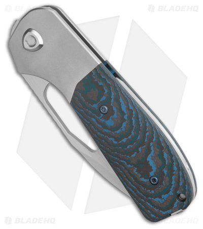 Liong Mah Design Field Duty 3.5 Knife Arctic Storm CF (3.5" Hand Satin)