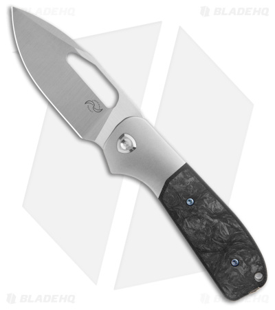 Liong Mah Design Field Duty 3.5 Knife Dark Matter CF (3.5" Belt Satin)