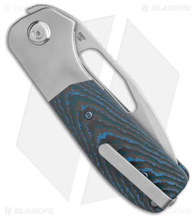 Liong Mah Design Field Duty 3.5 Knife Arctic Storm CF (3.5" Hand Satin)