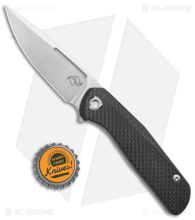 Liong Mah Design GSD v2 Frame Lock Knife Carbon Fiber/Titanium (3.3" SW M390)