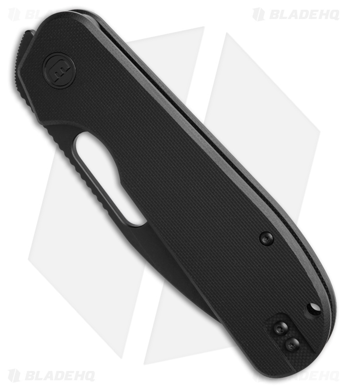Liong Mah Design EFD Liner Lock Knife Black G-10 (3.5" Black SW)