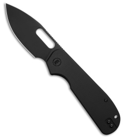 Liong Mah Design EFD Liner Lock Knife Black G-10 (3.5&quot; Black SW) | 227600