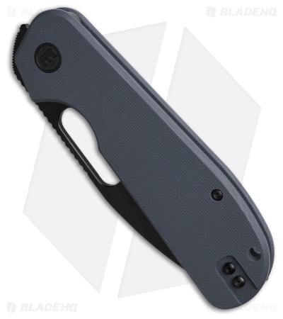 Liong Mah Design EFD Liner Lock Knife Denim G-10 (3.5" Black SW)