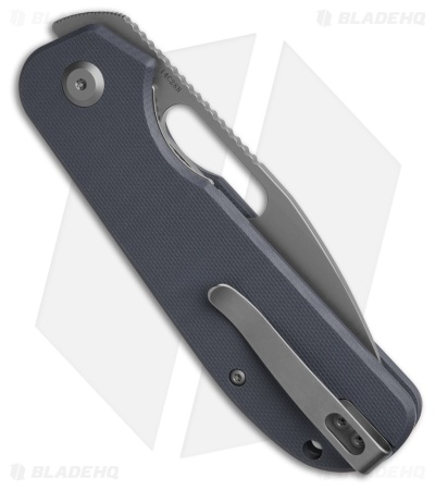 Liong Mah Design EFD Liner Lock Knife Denim G-10 (3.5" Stonewash)
