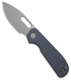 Liong Mah Design EFD Liner Lock Knife Denim G-10 (3.5&quot; Stonewash) | 227585