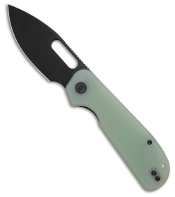 Liong Mah Design EFD Liner Lock Knife Jade G-10 (3.5&quot; Black SW) | 227610