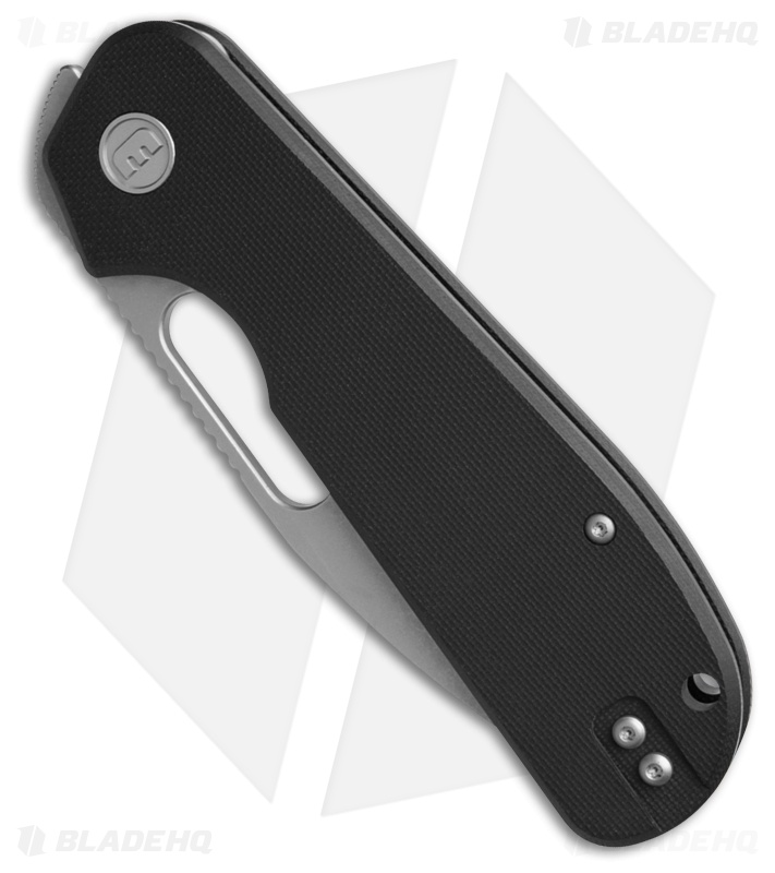 Liong Mah Design EFD Liner Lock Knife Black G-10 (3.5" Stonewash)