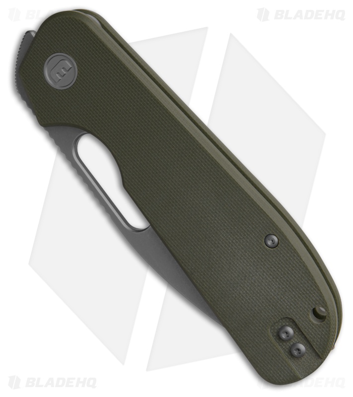 Liong Mah Design EFD Liner Lock Knife OD Green G-10 (3.5" Stonewash)