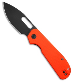 Liong Mah Design EFD Liner Lock Knife Orange G-10 (3.5&quot; Black SW) | 227602