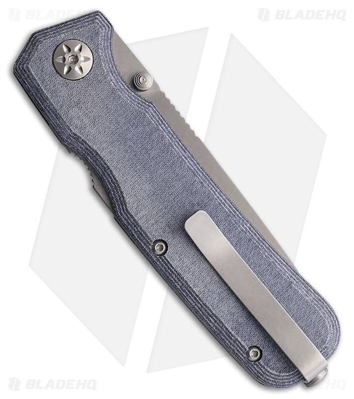 Maserin Pulse Knife Magnacut W-Lock Denim Micarta (3.25" Stonewash)