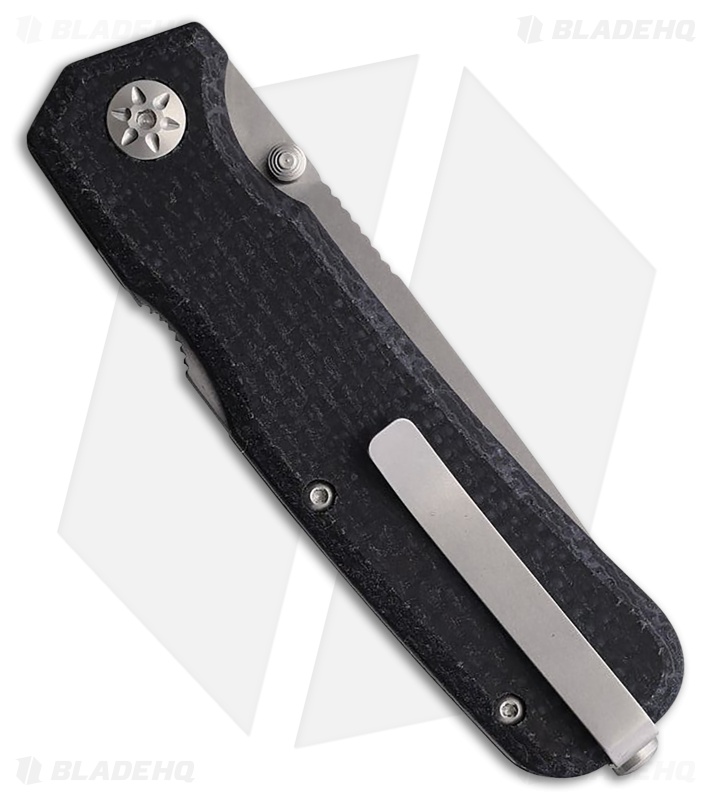Maserin Pulse Knife Magnacut W-Lock Black Micarta (3.25" Stonewash)