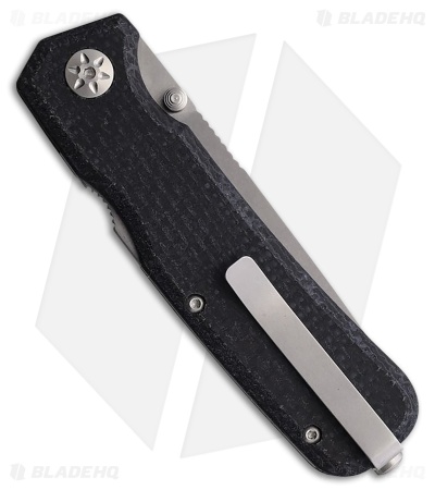 Maserin Pulse Knife Magnacut W-Lock Black Micarta (3.25" Stonewash)