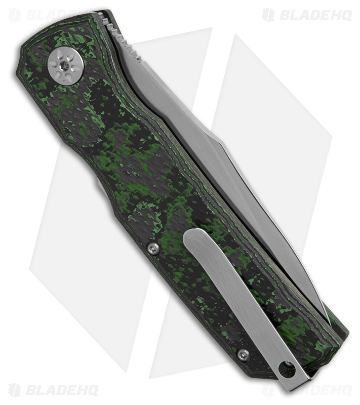 Maserin 502 Power W-Lock Magnacut Jungle Wear Carbon Fiber (3.375" Satin)