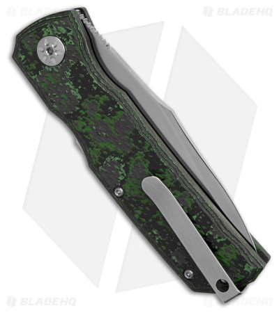 Maserin 502 Power W-Lock Magnacut Jungle Wear Carbon Fiber (3.375" Satin)