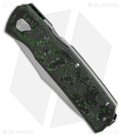 Maserin 502 Power W-Lock Magnacut Jungle Wear Carbon Fiber (3.375" Satin)