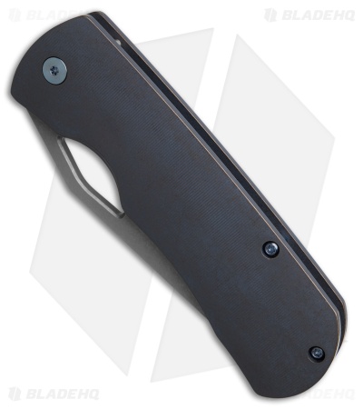 McNees Custom Knives Dixons Frame Lock Blue Titanium (3.75" Stonewash)