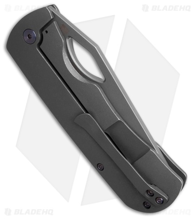 McNees Knives Dixons Frame Lock Titanium (3.75" Stonewash)