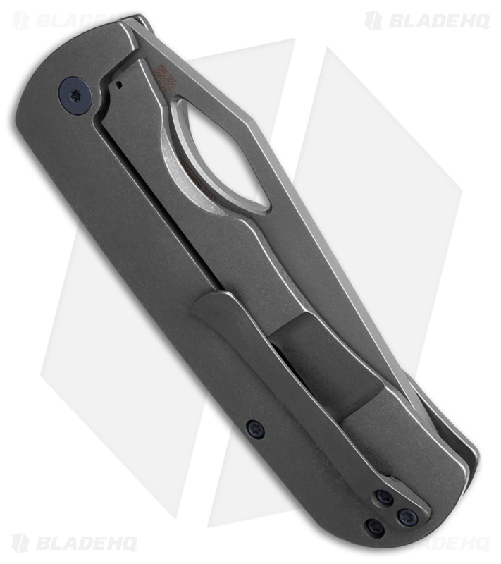McNees Knives Dixons Frame Lock Titanium (3.75" Stonewash)