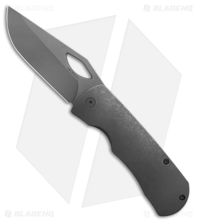 McNees Knives Dixons Frame Lock Titanium (3.75" Stonewash)