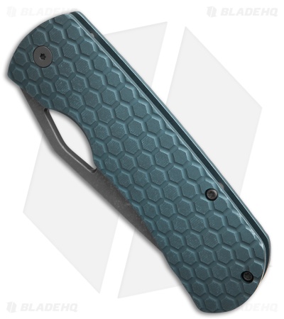 McNees Knives Dixon Frame Lock Knife Bronze Blue Titanium (3.75" SW)