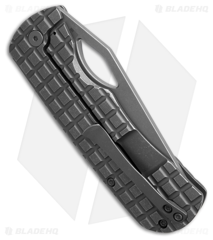 McNees Knives Dixon Frame Lock Knife Frag Titanium (3.75" Stonewash)