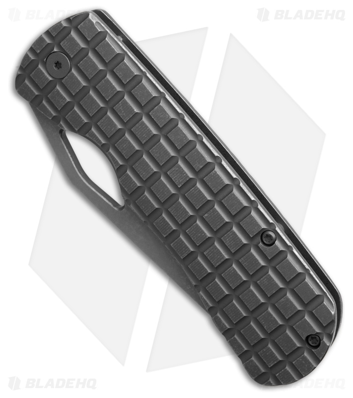 McNees Knives Dixon Frame Lock Knife Frag Titanium (3.75" Stonewash)
