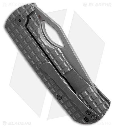 McNees Knives Little Dixon Frame Lock Knife Fragged Atomic SW Ti (3.5" SW)