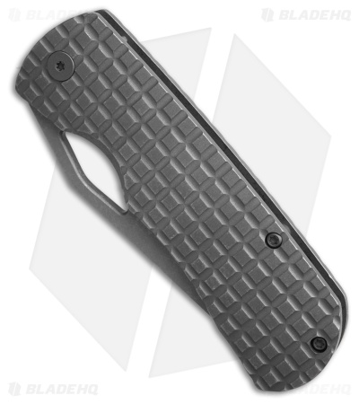 McNees Knives Little Dixon Frame Lock Knife Fragged Atomic SW Ti (3.5" SW)