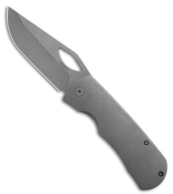 McNees Knives Little Dixon Frame Lock Knife Atomic SW Ti (3.5" SW)