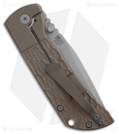McNees PM Mac2 3.5 Knife Bronze Titanium MagnaCut SW