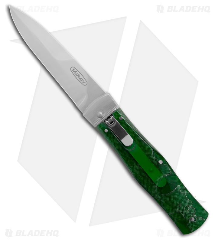 Mikov 241 Predator Lever Lock Auto Knife Raffir Green