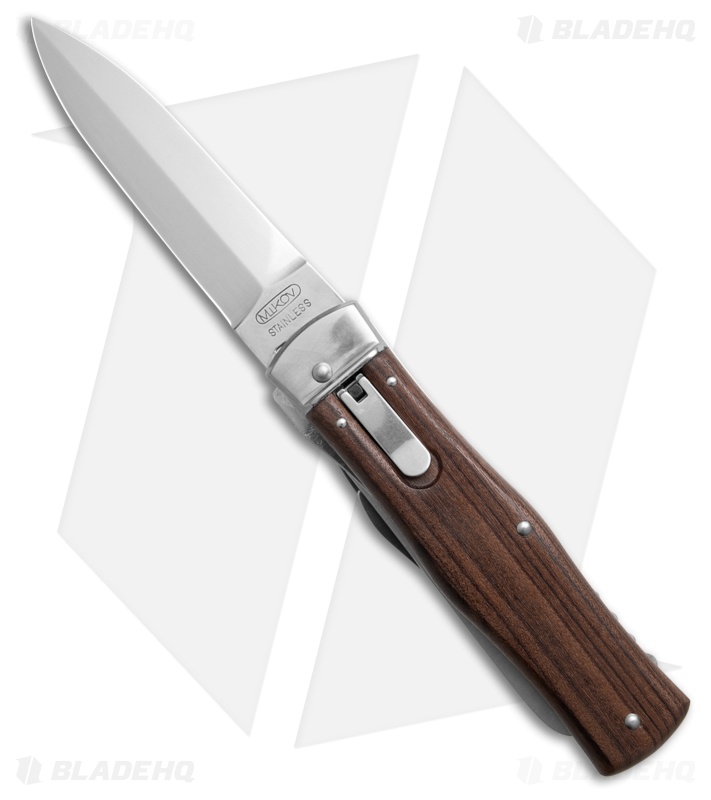 Mikov Predator Multi-Tool Auto Knife Saw Wood Polish