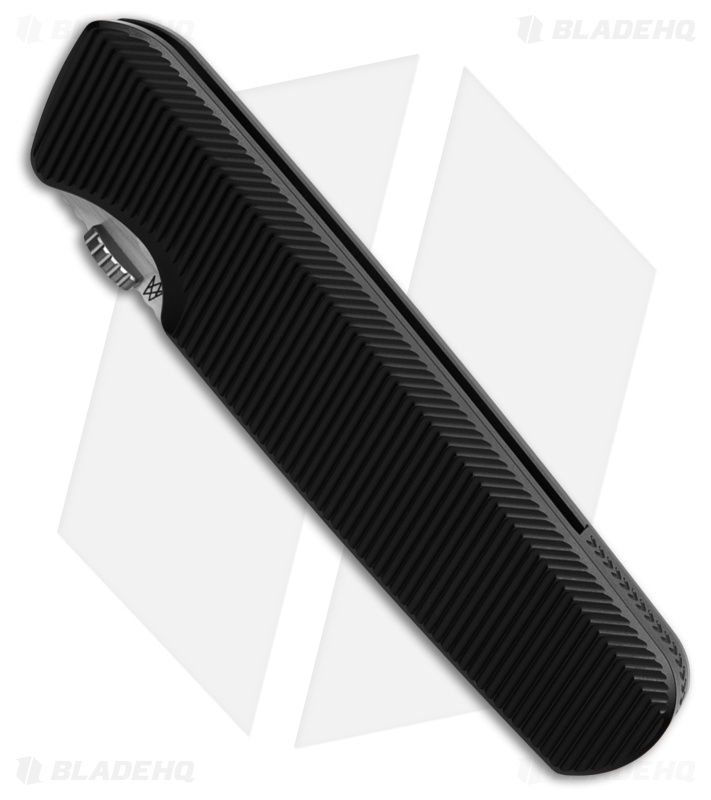 Mr. Mr. Designs Fury Drop Point Liner Lock Knife Black PVD Titanium (3.6" SW)