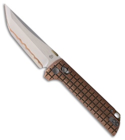 North Mountain Blade Chop Crossbar Lock Frag Copper(3.50" Forged 5-Layer Copper)