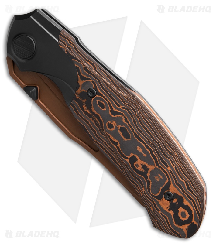 Null Knives Vandal | Copper Camo CF | Copper PVD