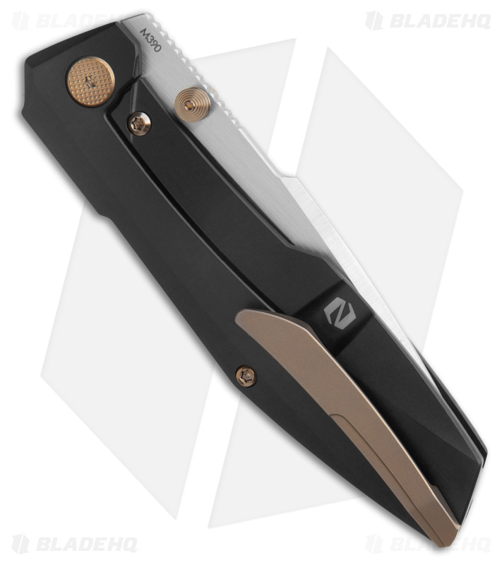 Null Knives Raiden Frame Black PVD Ti (Satin) - Blade HQ