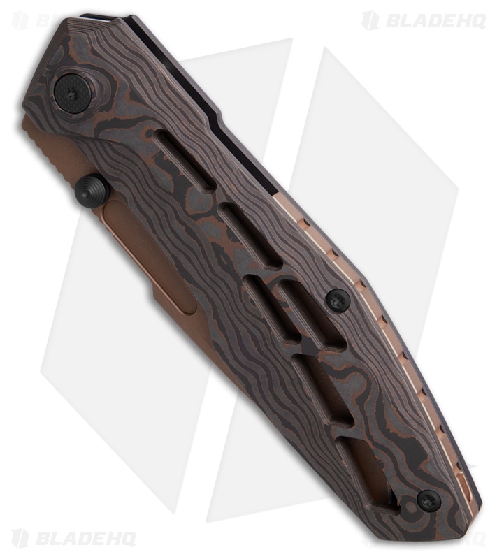 NULLPIXELW3.8ROPE 2本セット Null Knives Raiden R2 Aero Knife Black Ti/Copper CF - Copper