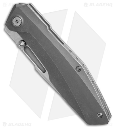 Null Knives Raiden R2 Frame Lock Knife Staticwash Ti (3.3" SW)