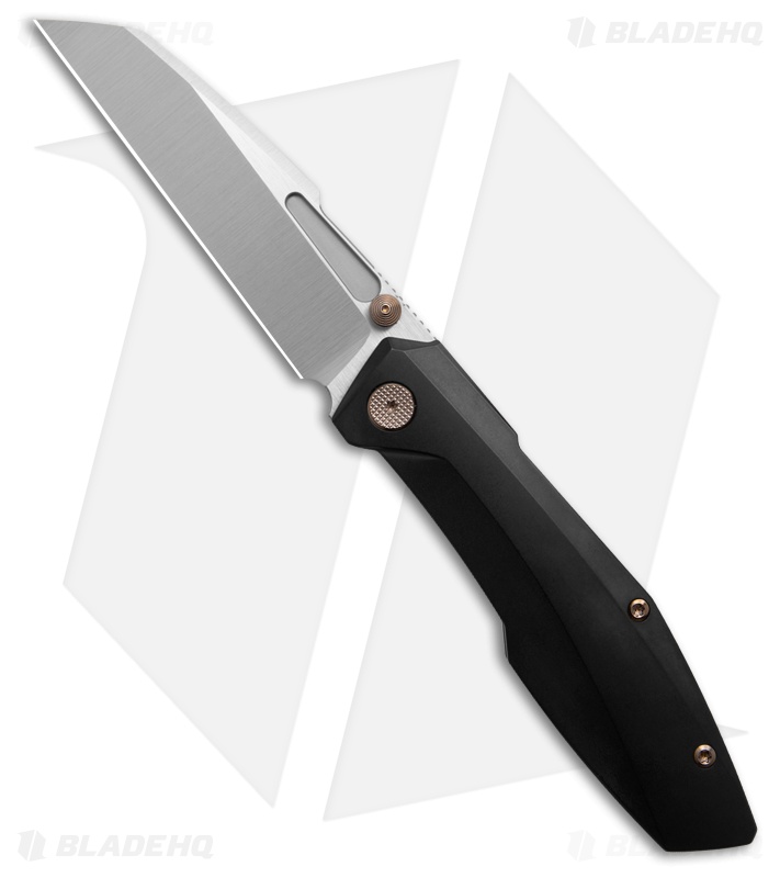 Null Knives Raikou Knife Black PVD/Gold Titanium Satin