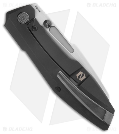 Null Knives Raikou Frame Lock Knife Black Ti/Arctic Storm CF (3.5" BB/Satin) 