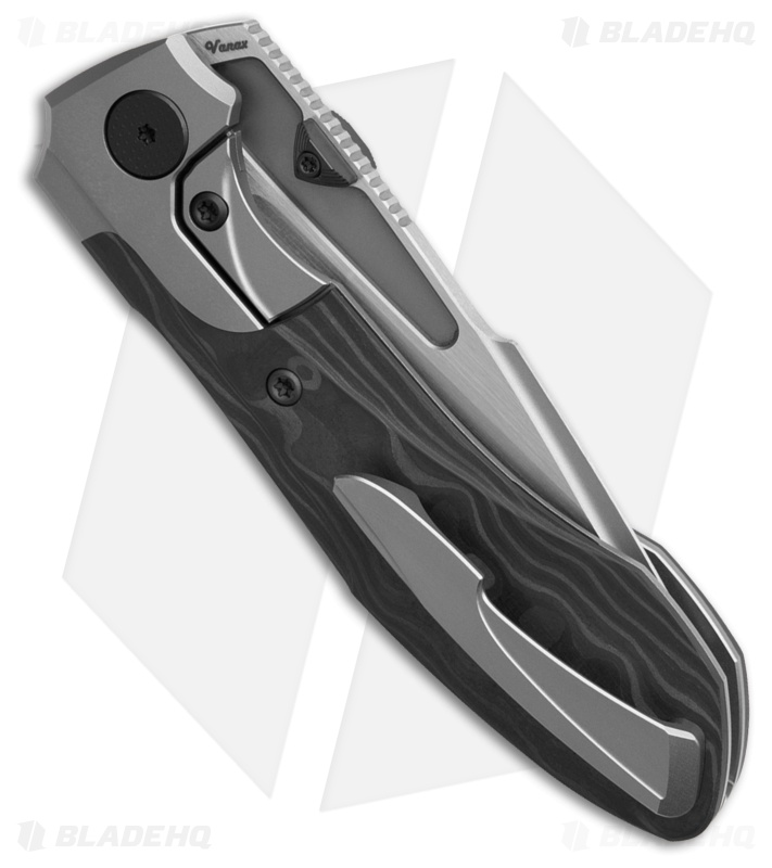 Null Knives Voodoo Doll Frame Lock Knife Ti/Black Camo CF (3.2" SW)