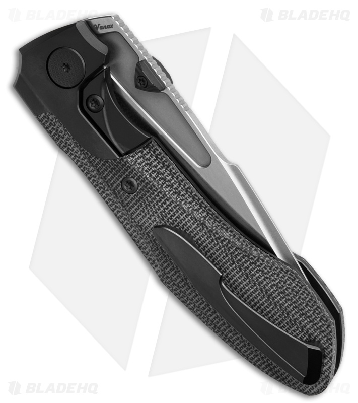 Null Knives Voodoo Doll Frame Lock Knife Ti/Black Micarta (3.2" SW)