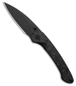 Ocaso Seaton Liner Lock Knife Carbon Fiber (2.7" Black) 42CLB