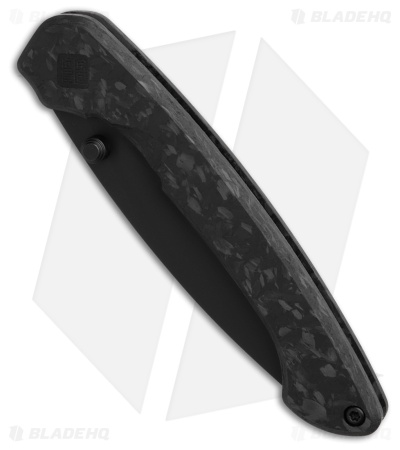 Ocaso Seaton Mini Liner Lock Knife Carbon Fiber (2.3" Black) 42CMB