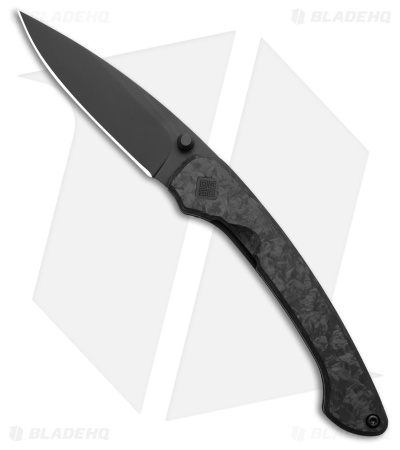 Ocaso Seaton Mini Liner Lock Knife Carbon Fiber (2.3" Black) 42CMB