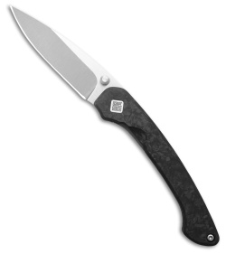 Ocaso Seaton Mini Liner Lock Knife Carbon Fiber (2.3" Satin) 42CMS
